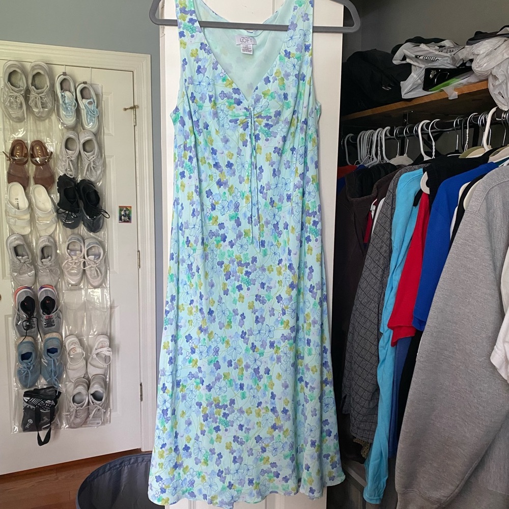 floral midi dress